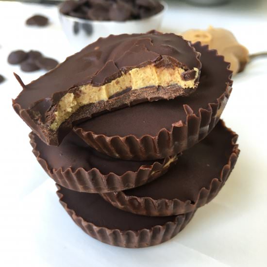 Homemade Protein Peanut Butter Cups