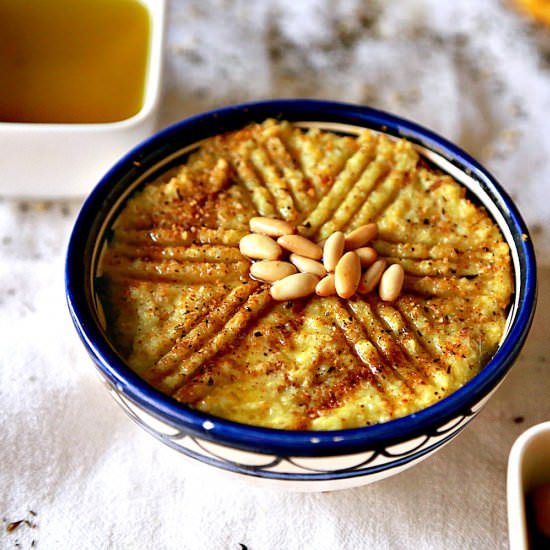 Zucchini Dip with Quinoa and Yogurt