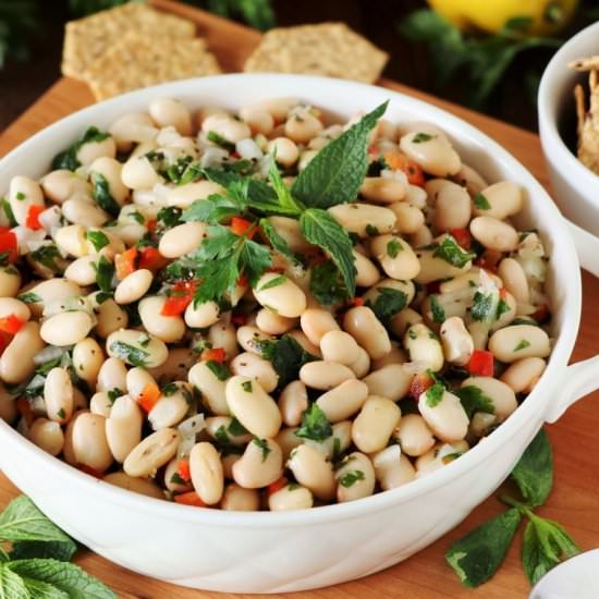Lemony White Bean Salad