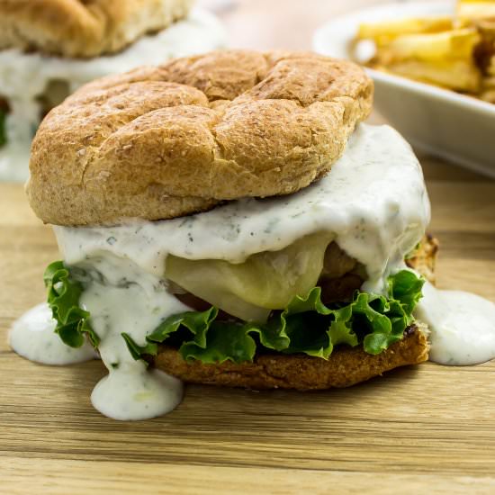 Ranch Turkey Burger