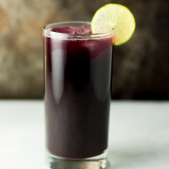Homemade Sparkling Grape Soda