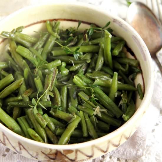 Green Beans with Garlic