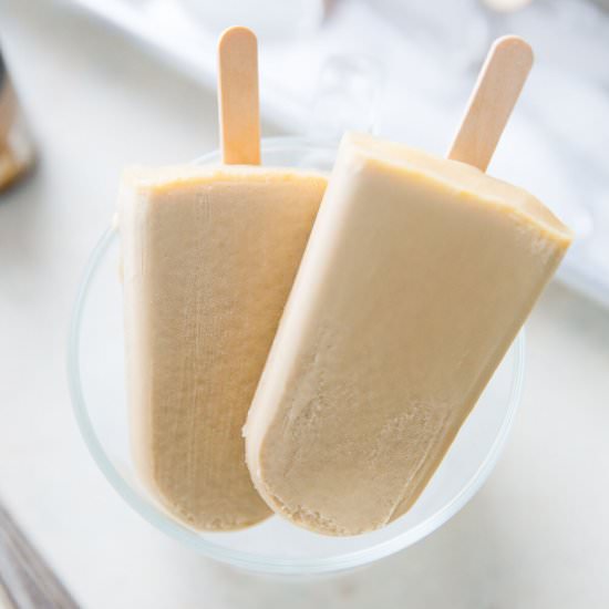 Dirty Chai Popsicles