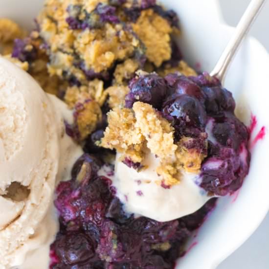 Blueberry Cobbler