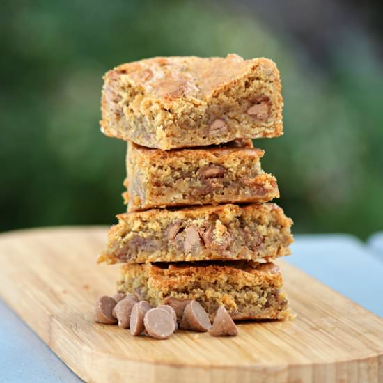 Vegan Peanut Butter Cookie Bars
