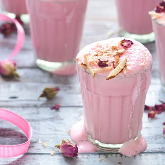 Rose Almond Lassi