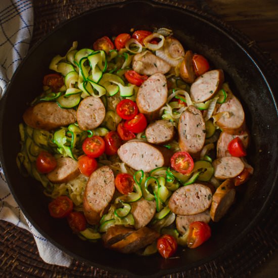 Breakfast Zoodle Ratatouille