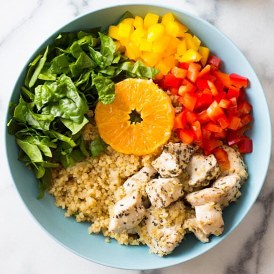 Instant Pot Quinoa Chicken Bowl