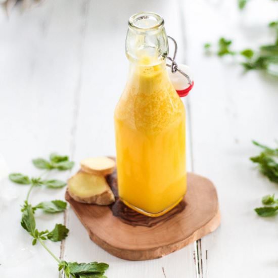 Sugar free Ginger Pineapple Lemonade