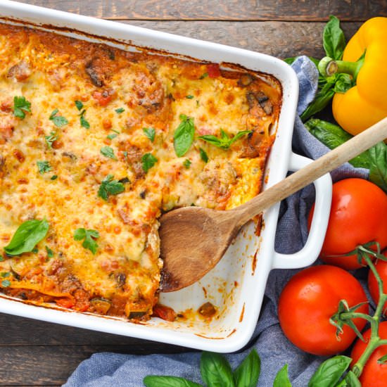 Quick and Easy Vegetable Lasagna