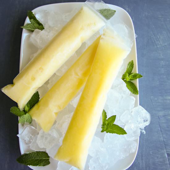 Dirty Pineapple Whip Pops