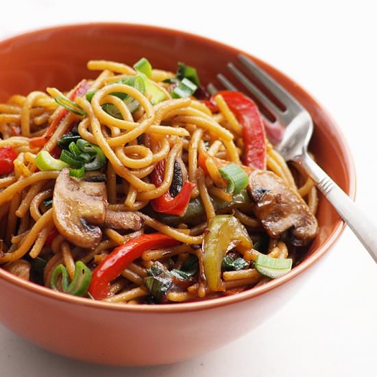 Vegetable Lo Mein Recipe