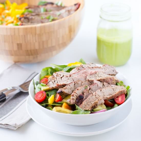 Carne Asada Steak Salad