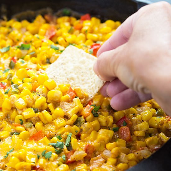 Hot Spicy Corn Dip