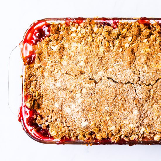 Strawberry Rhubarb Crisp