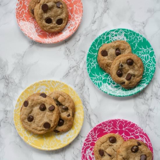 Vegan Chocolate Chip Cookies