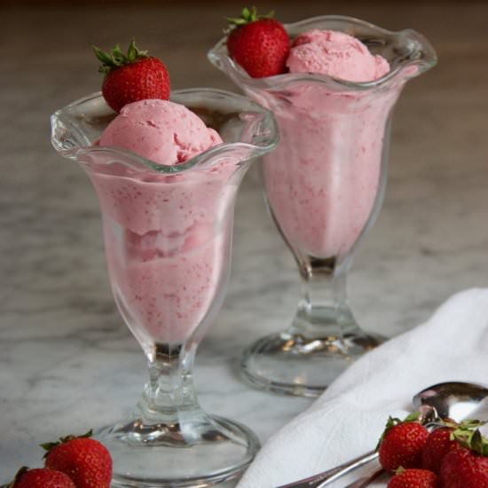 Fresh Strawberry Gelato