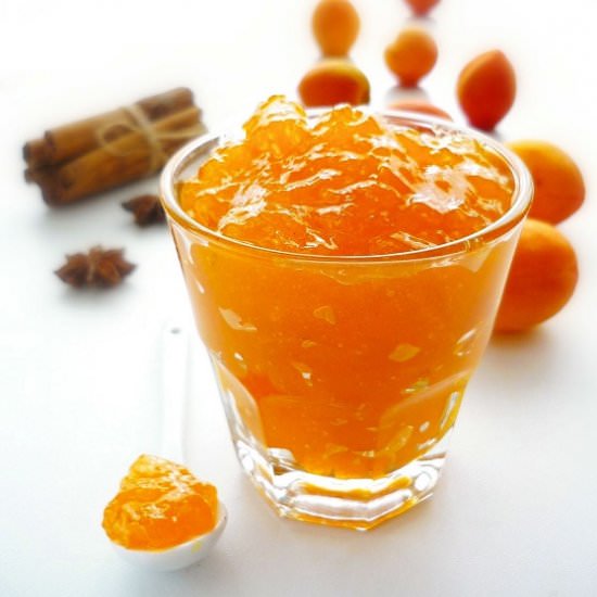 Apricot Jam with Spice Aroma