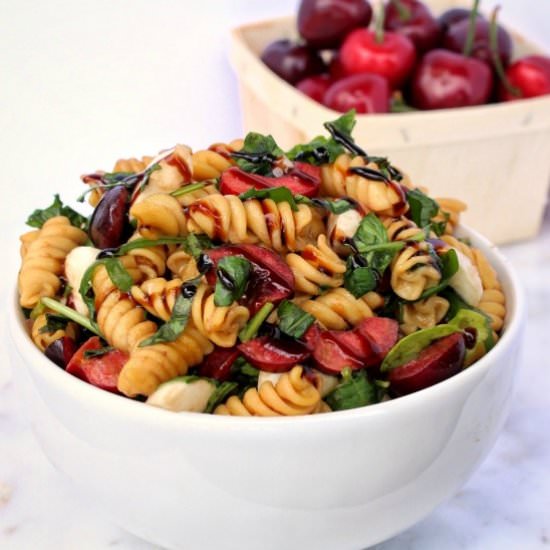 Cherry Caprese Pasta Salad