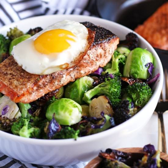 Crispy Pan-Seared Salmon