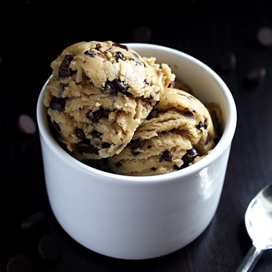 Vegan Chocoalte Chip Cookie Dough