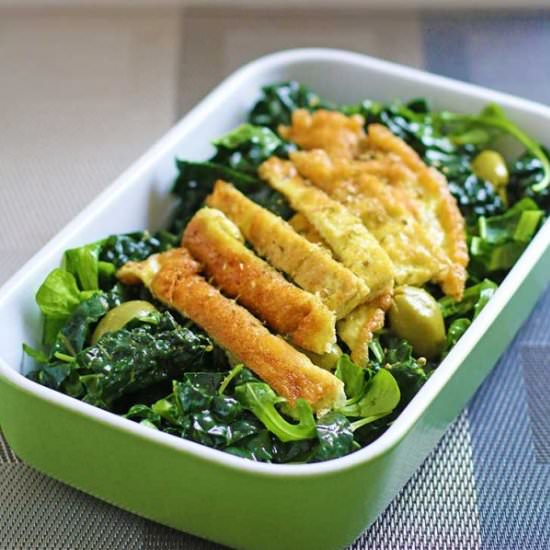 Breakfast Kale Salad