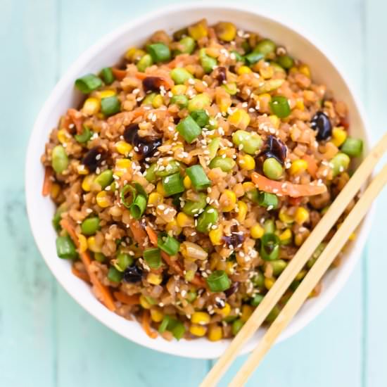 Vegetable Cauliflower Fried Rice