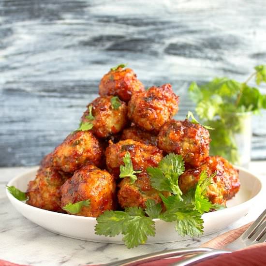 Tandoori Chicken Meatballs