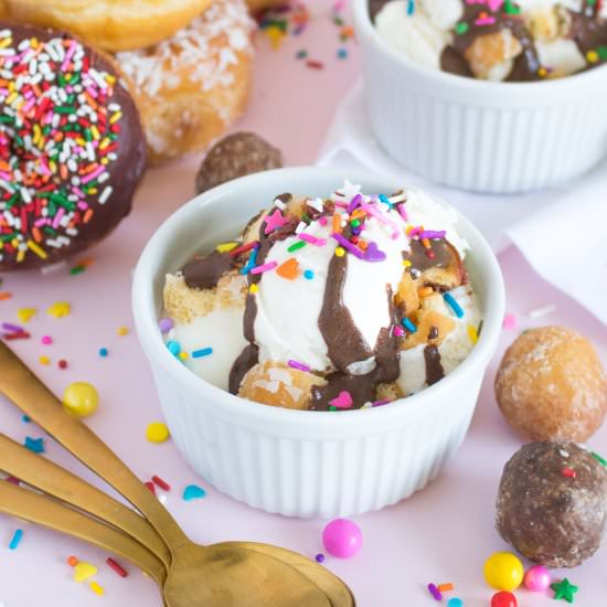 Coffee & Donuts Ice Cream