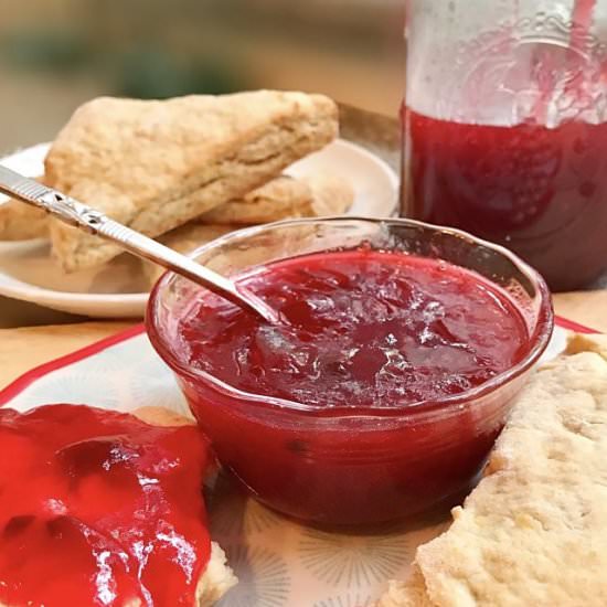 Jalapeno Cinnamon Plum Jam