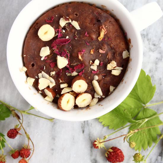 Vegan Chocolate Microwave Mug Cake