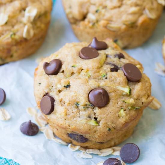 Healthy Zucchini Muffins