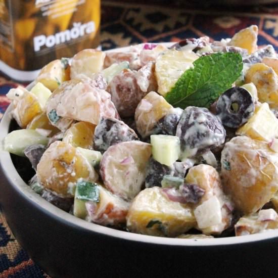Creamy Lemon Mediterranean Potato Salad