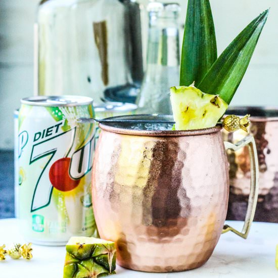Pineapple Moscow Mules