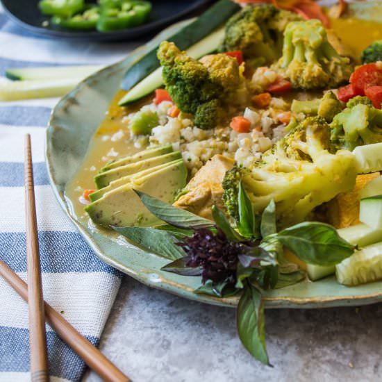 Whole30 Thai Carrot Chicken Curry