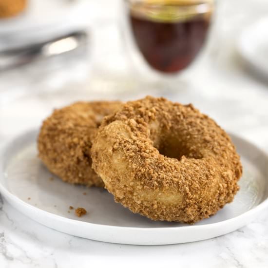 Vegan Ice Cream Doughnuts