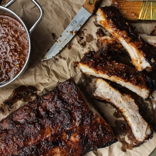 Sweet & Spicy Coca Cola Ribs