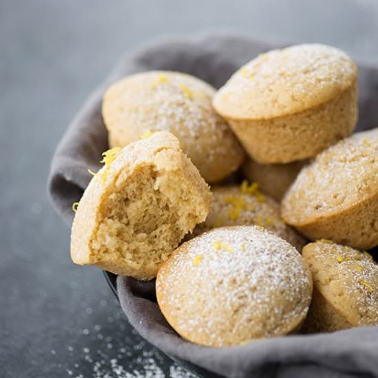 Lemon Olive Oil Muffins