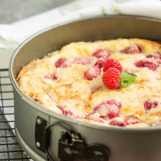 Raspberry Streusel Coffee Cake
