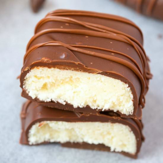 Homemade Healthy Bounty Bars