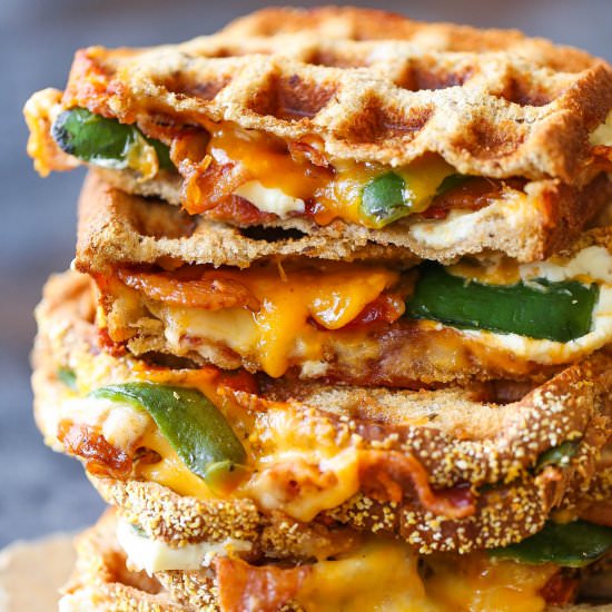 Jalapeño Popper Grilled Cheese