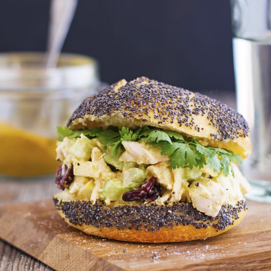 Curried Light Chicken Salad