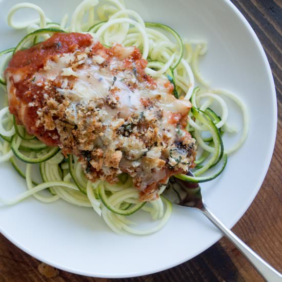 Healthier Chicken Parmesan