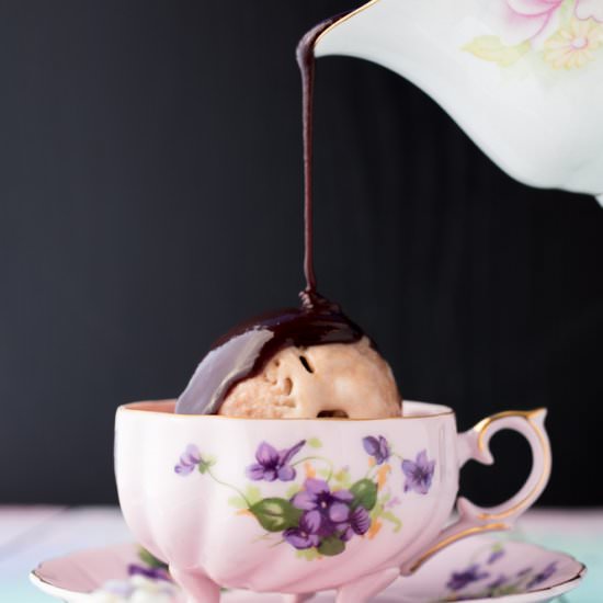 Vegan Moose Tracks Ice Cream