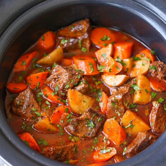 Slow Cooker Beef Stew
