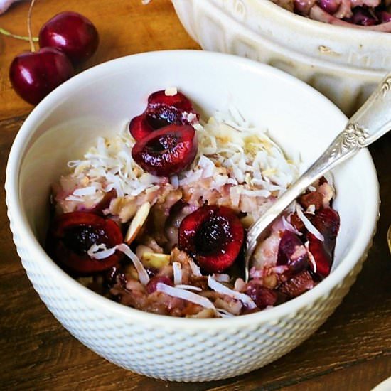 Cherry Almond Oatmeal