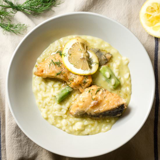 Creamy Lemon Salmon Piccata