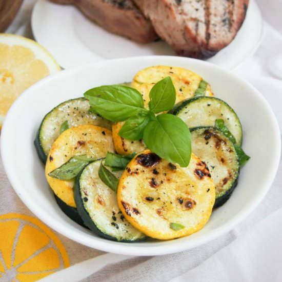 Marinated Zucchini & Summer Squash