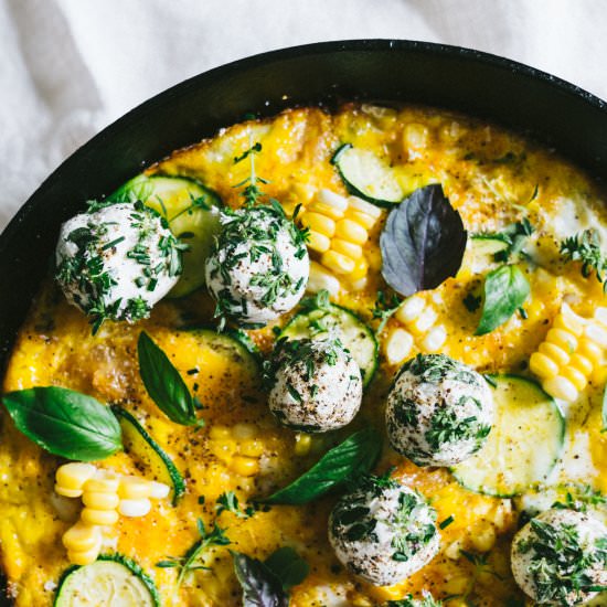 One Pan Summer Frittata