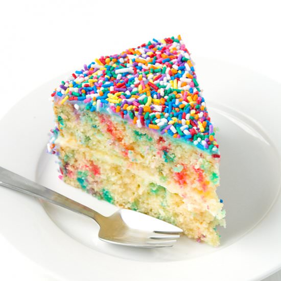 Funfetti Vanilla Layer Cake